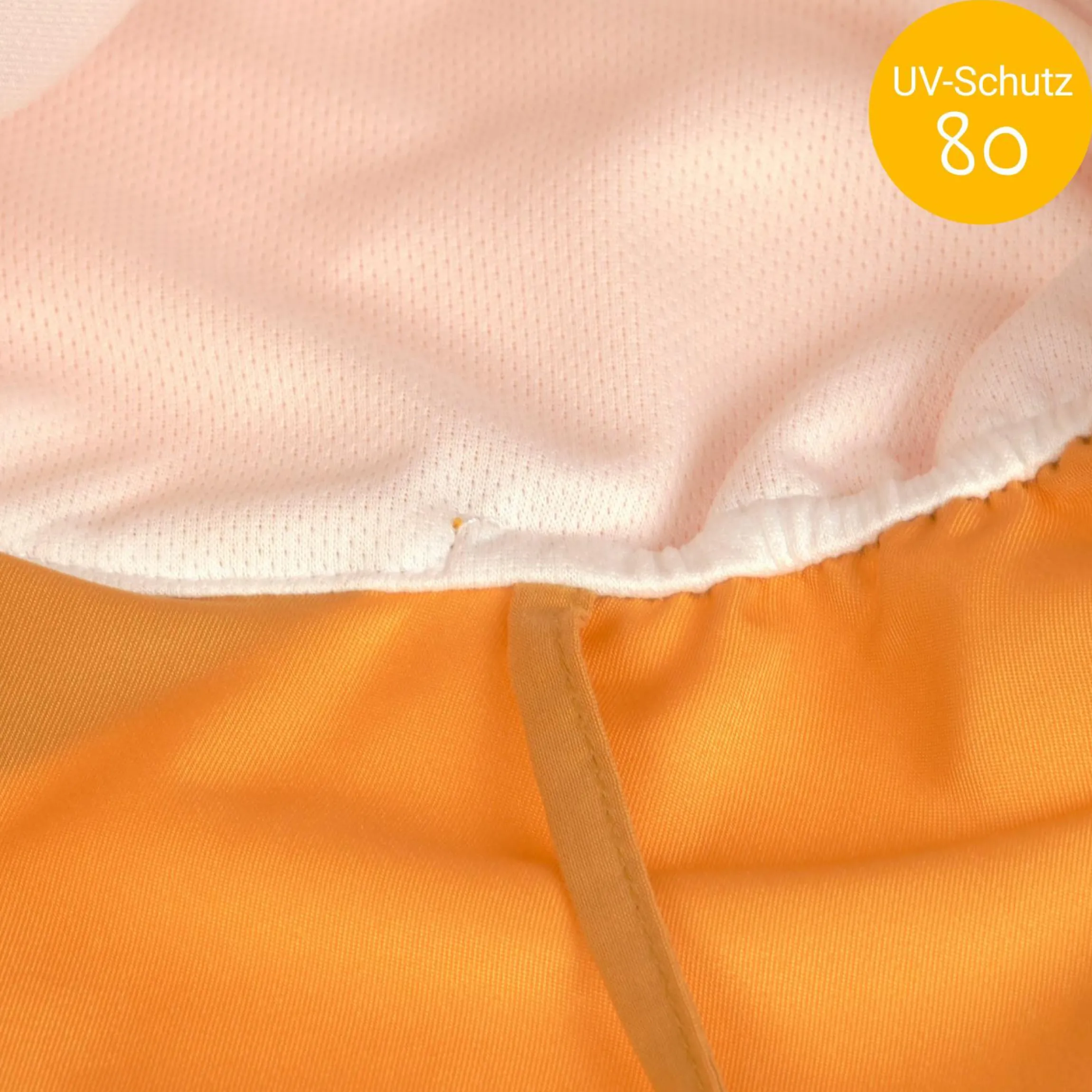 Schirmmütze mit Nackenschutz LSF Sun Protection Flap Hat - Gold - Gr. 43/45