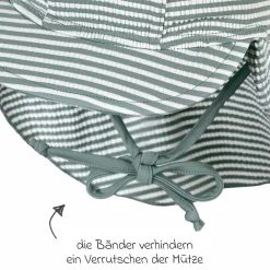 Schirmmütze mit Nackenschutz LSF - Hai - Grün - Gr. 47