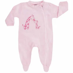 Schlafanzug 1tlg. Nicki - Giraffen Rosa - Gr. 68
