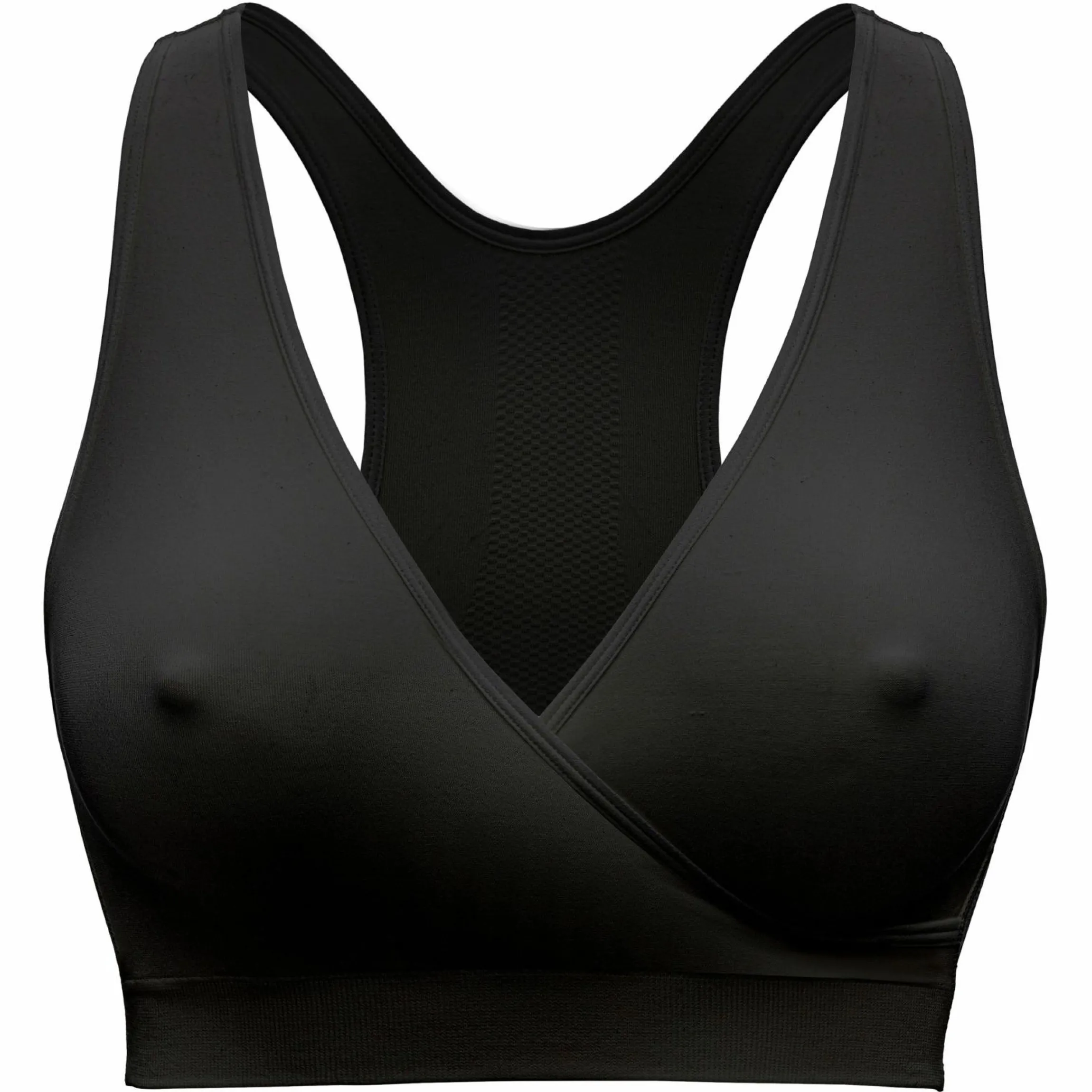 Schlaf-Bustier für Schwangerschaft & Stillzeit Keep Cool Schlaf - Schwarz - Gr. L
