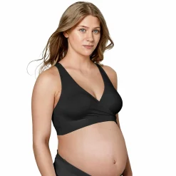 Schlaf-Bustier für Schwangerschaft & Stillzeit Keep Cool Schlaf - Schwarz - Gr. L