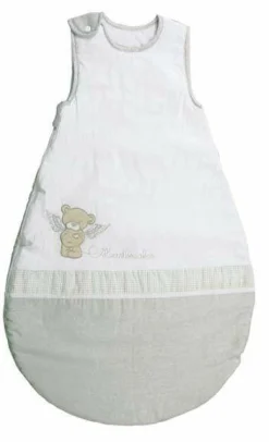 Schlafsack - Heartbreaker Weiß Hellgrau - Gr. 70 cm