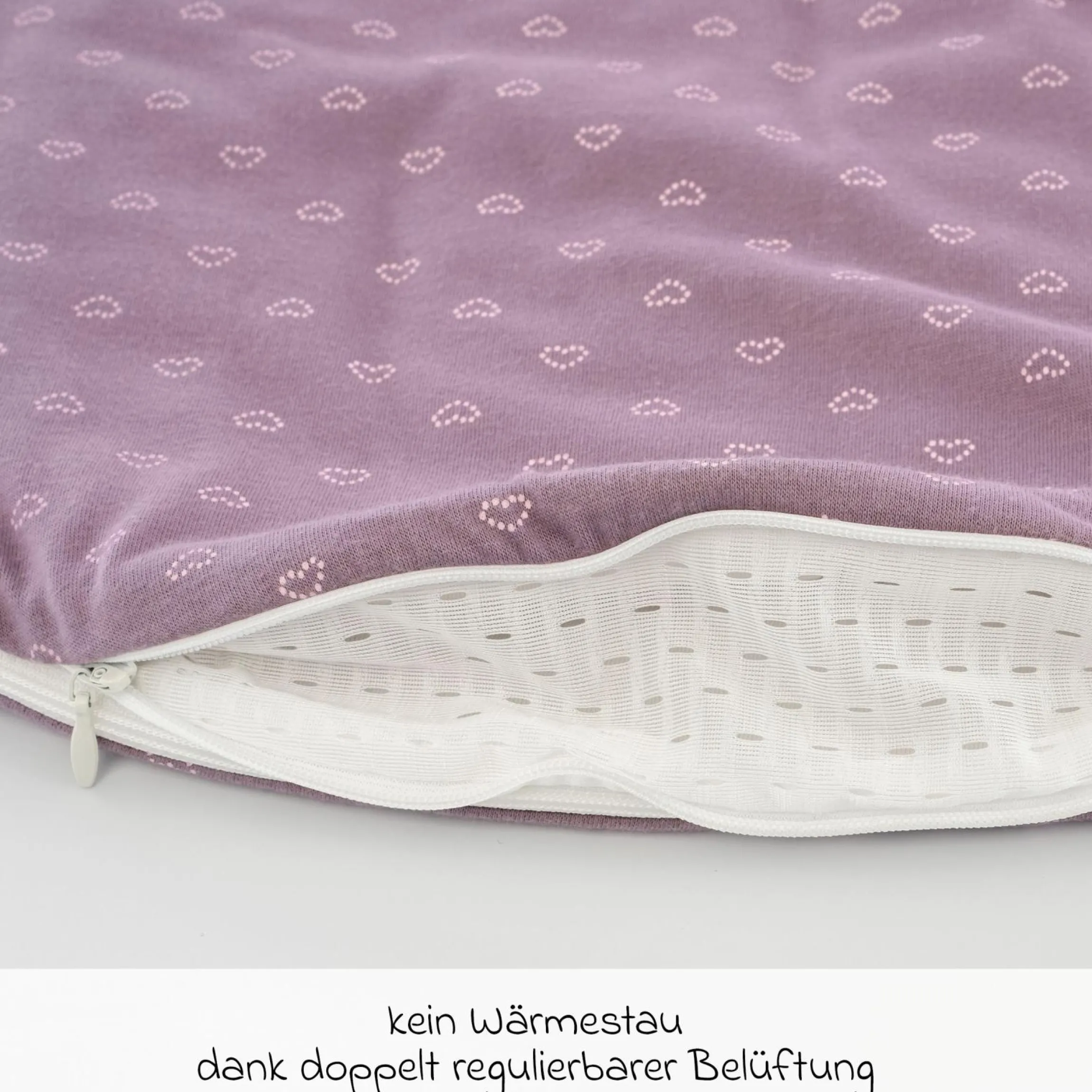 Schlafsack Liebmich - Heartsome - Gr. 50/56