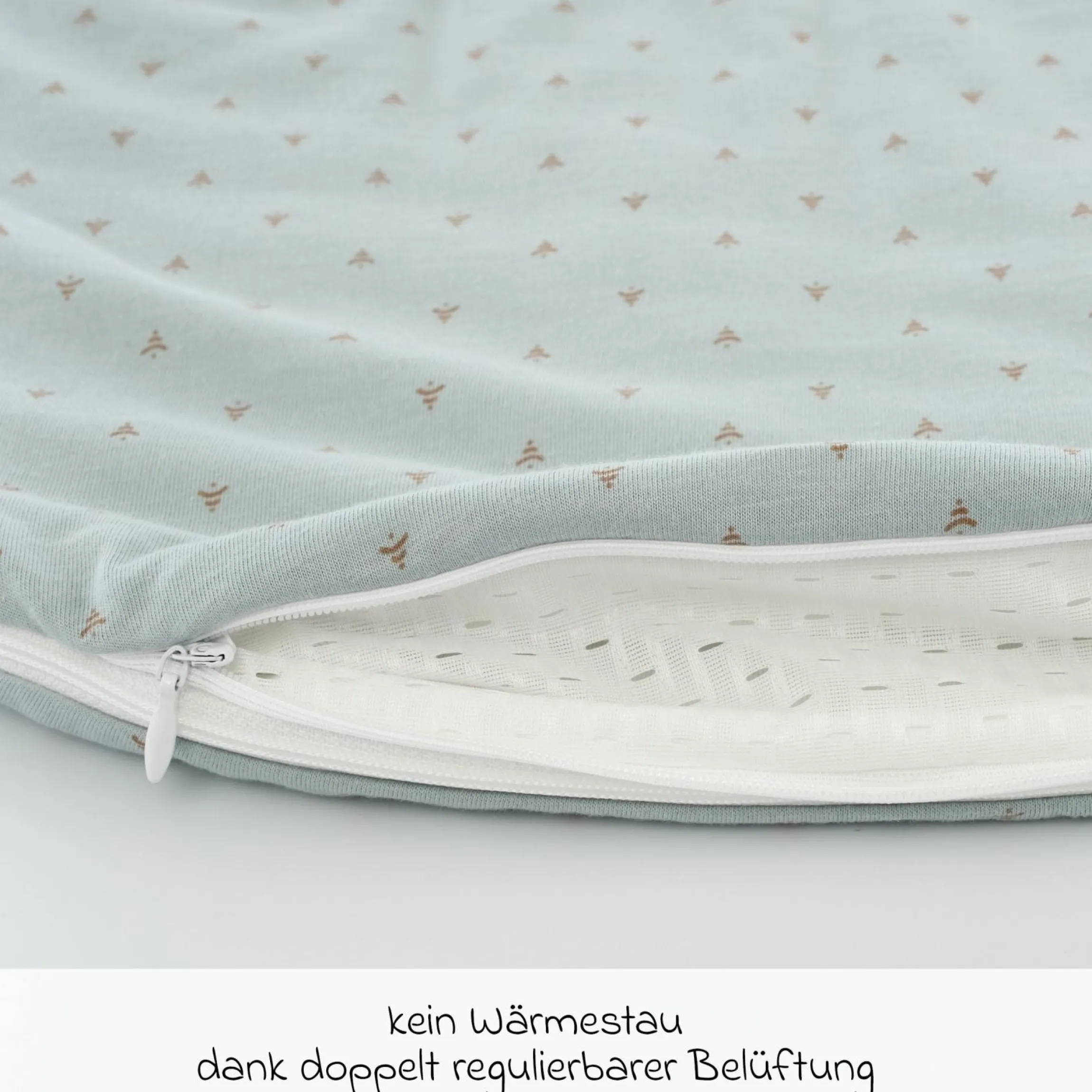 Schlafsack Liebmich - Twister - Blau - Gr. 50/56