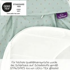 Schlafsack Liebmich - Twister - Blau - Gr. 50/56