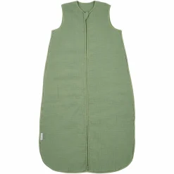 Schlafsack Musselin wattiert - Olive Green - Gr. 60 cm