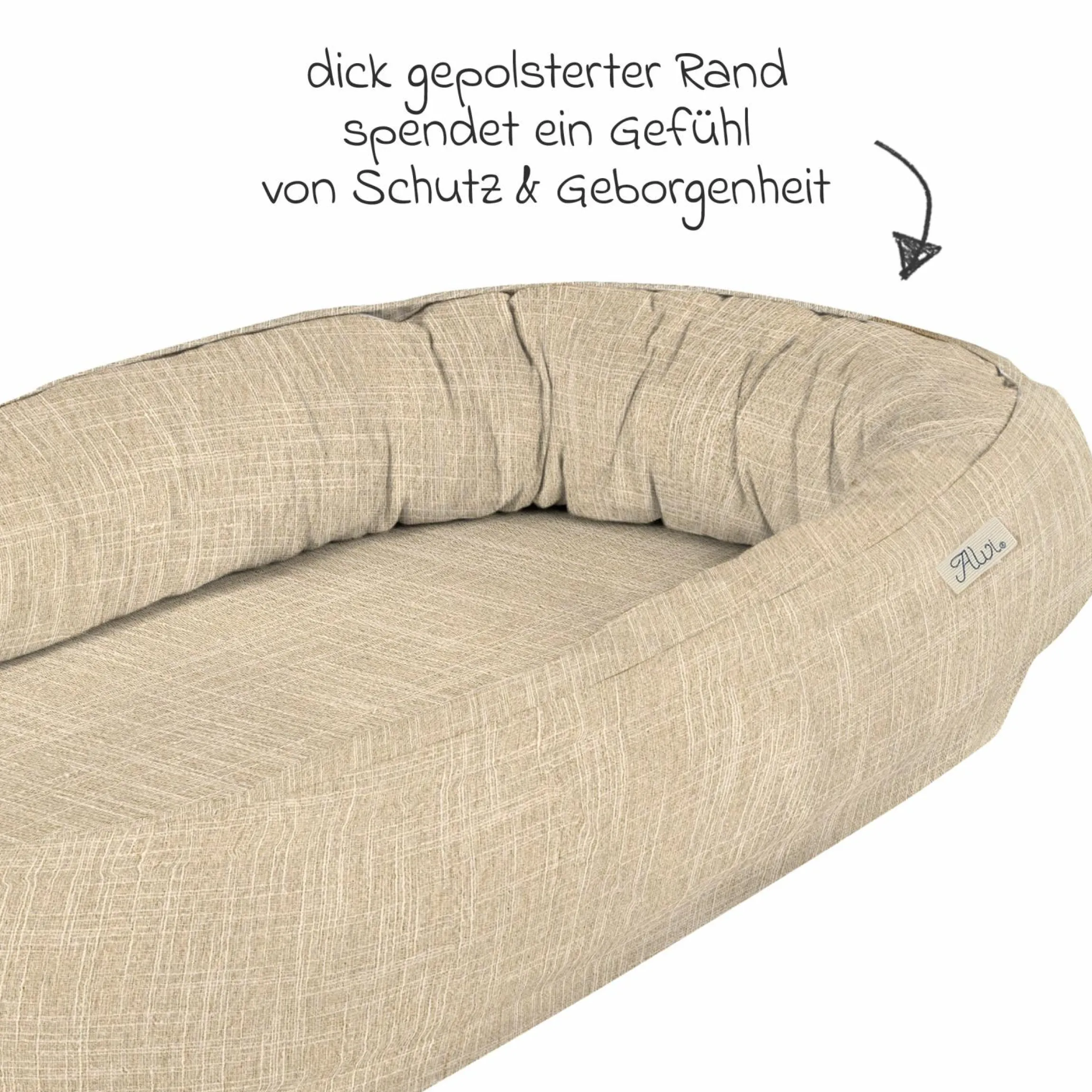 Schlummer-Nestchen - Slub Muslin