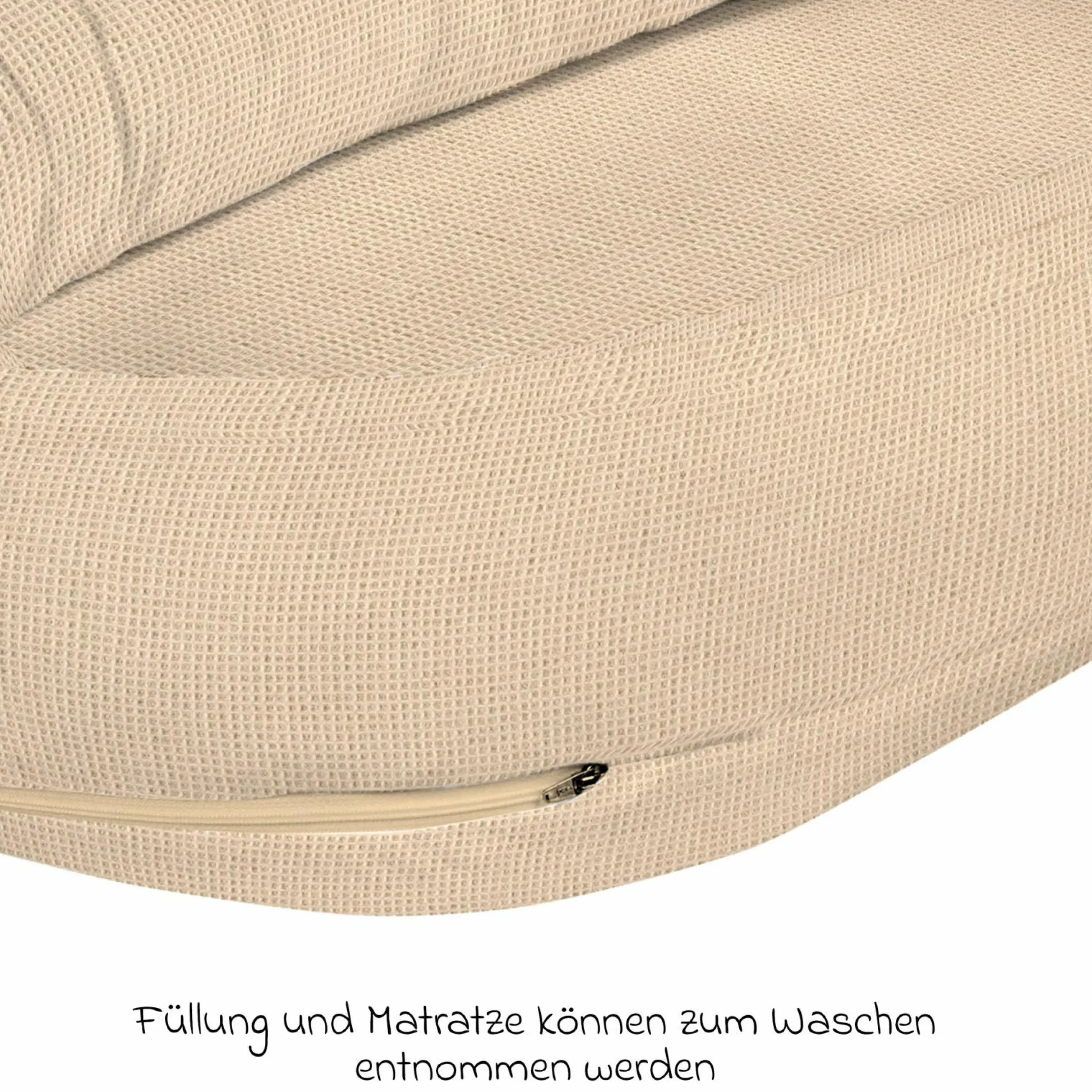 Schlummer-Nestchen - Waffelpique