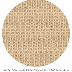 Schlummer-Nestchen - Waffelpique
