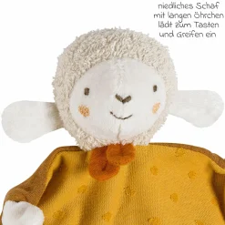 Schmusetuch / Schnuffeltuch Sunshine NATUR - Schaf