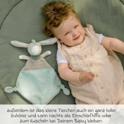 Schmusetuch / Schnuffeltuch - Esel