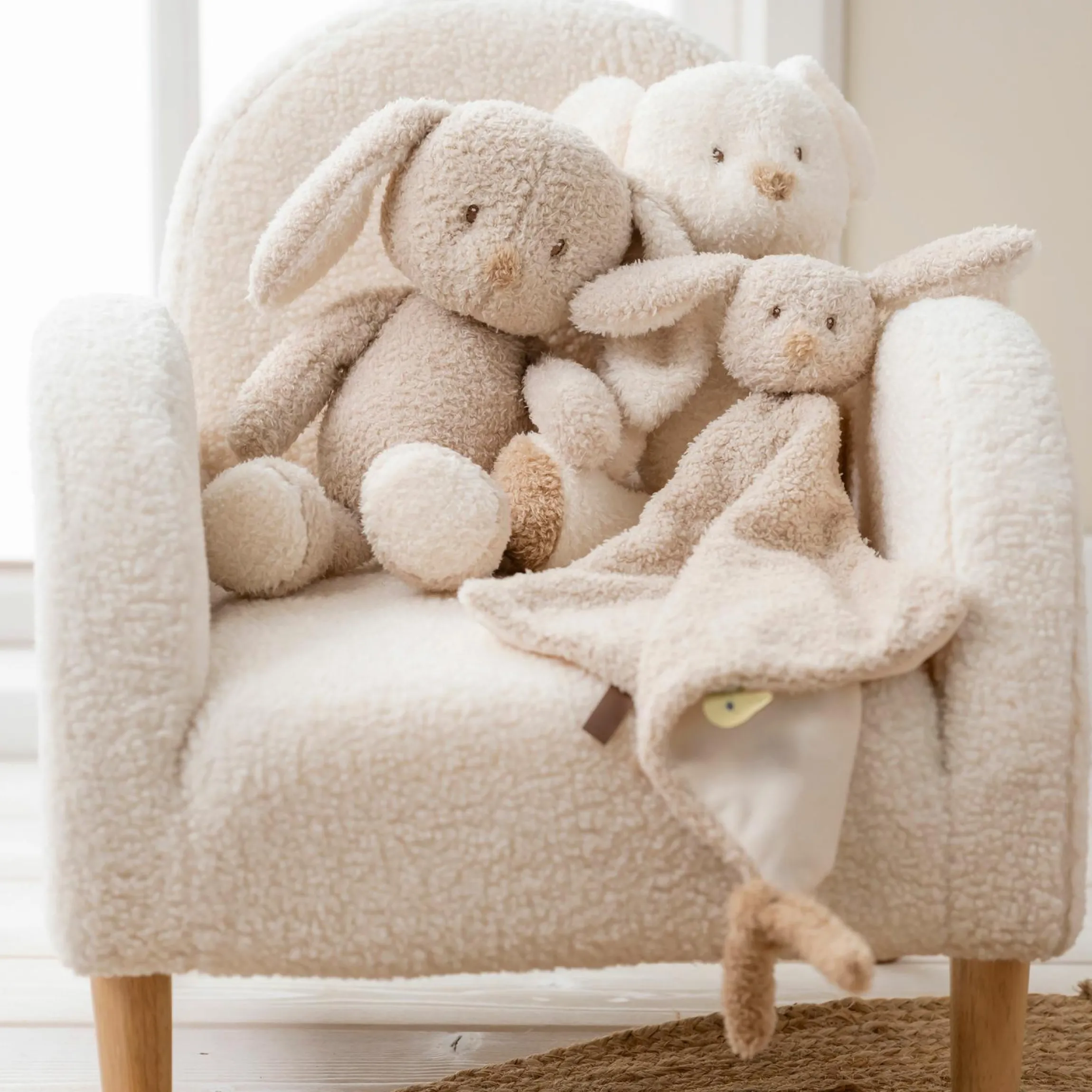 Schmusetuch Teddy - Hase