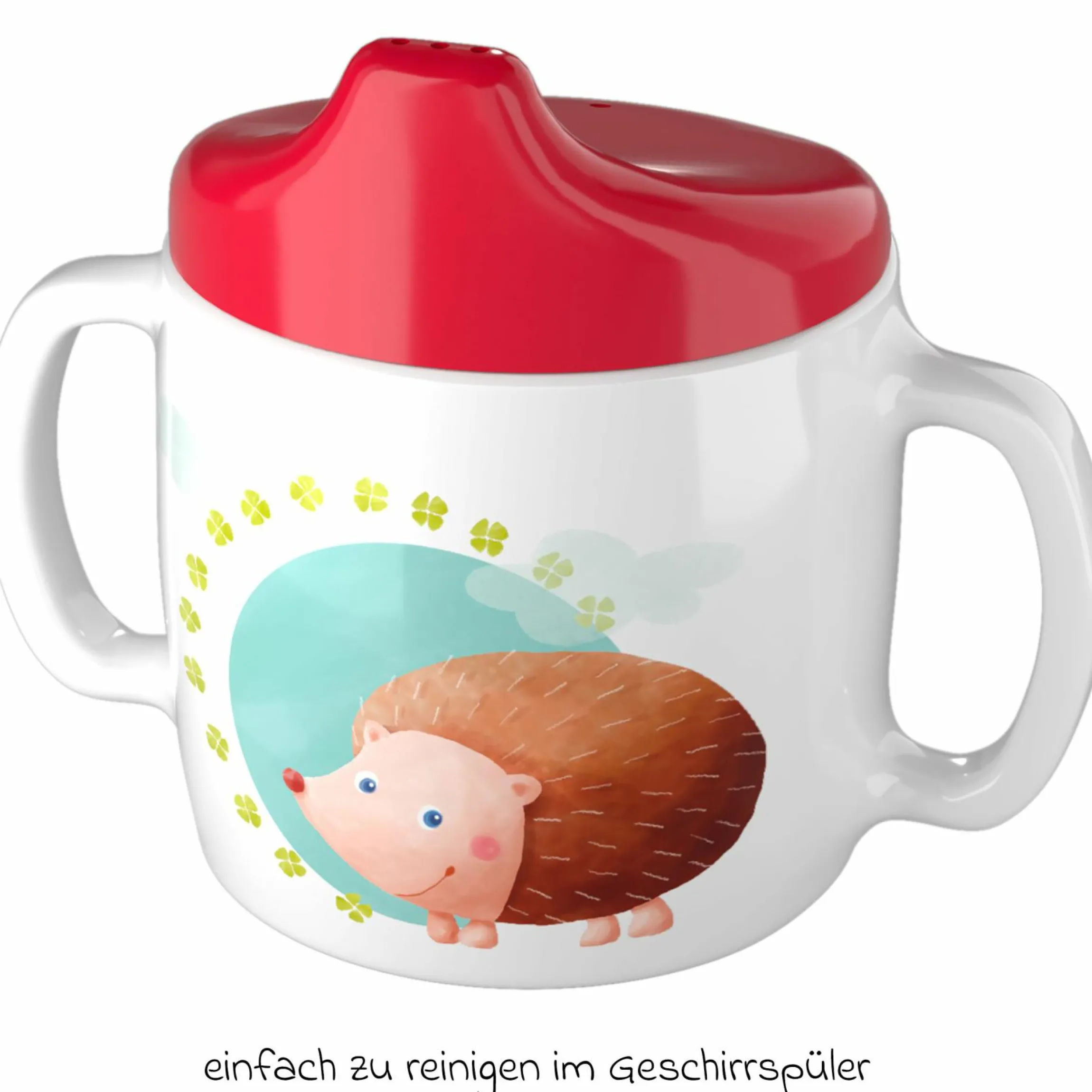 Schnabeltasse / Trinklerntasse 200 ml - Glück