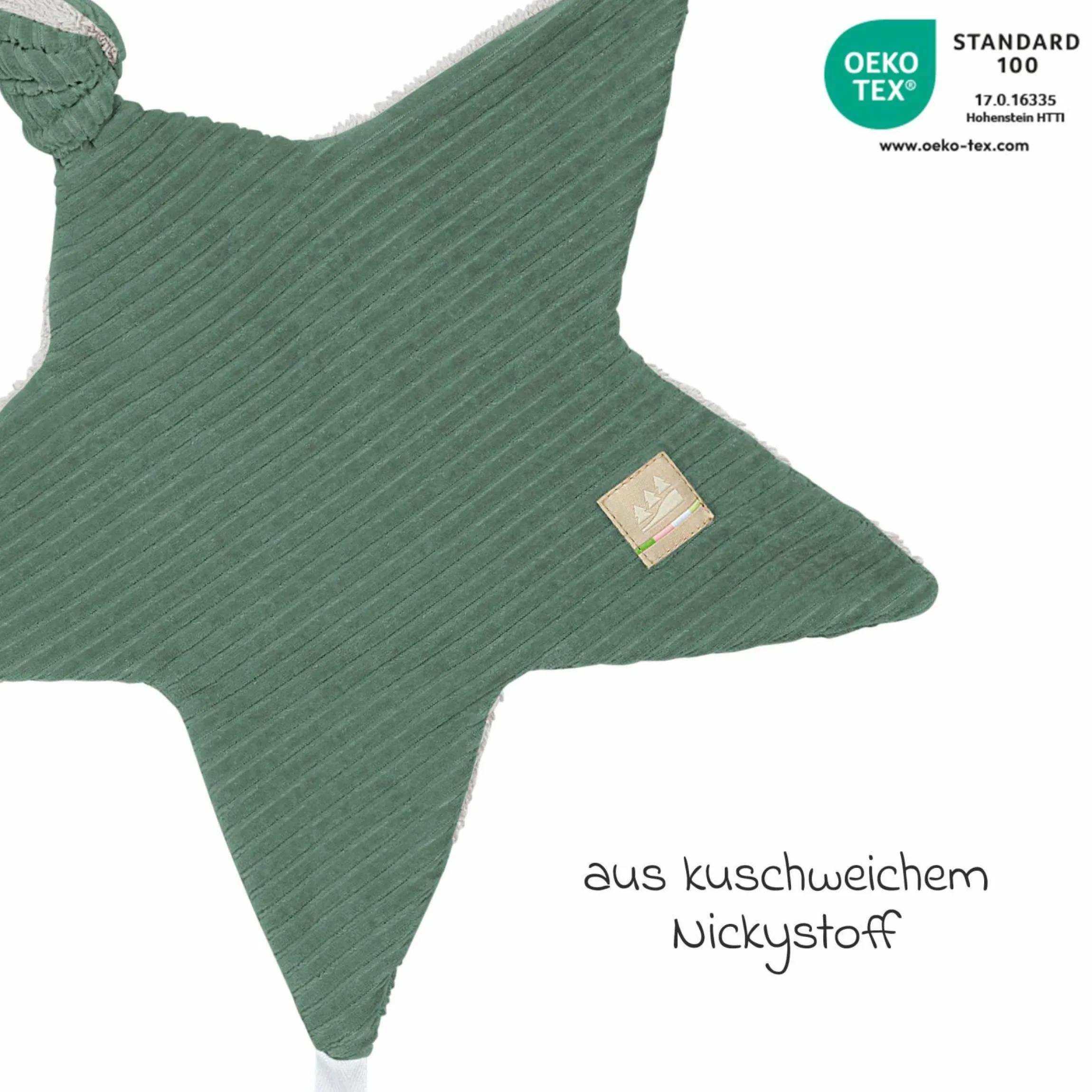 Schnuffelstern Nicky - Eucalyptus - Kollektion 2024