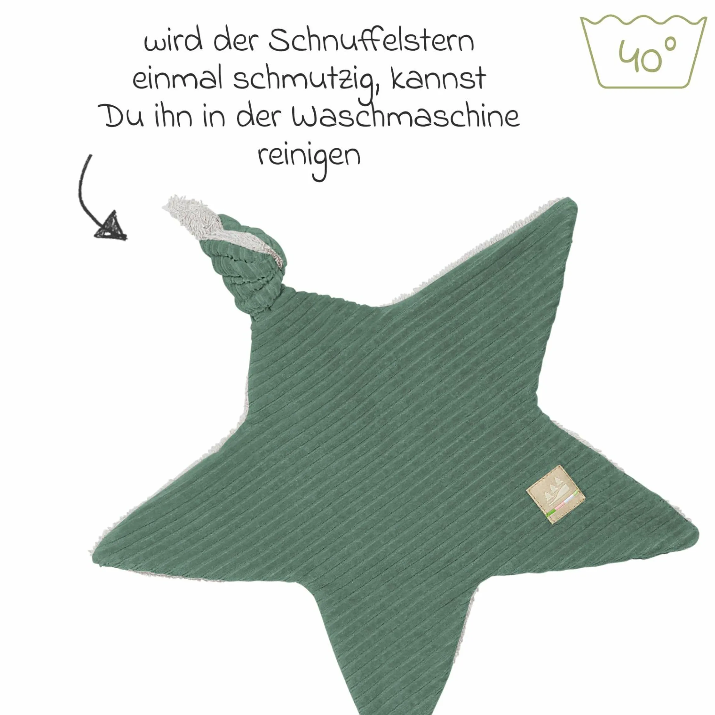 Schnuffelstern Nicky - Eucalyptus - Kollektion 2024