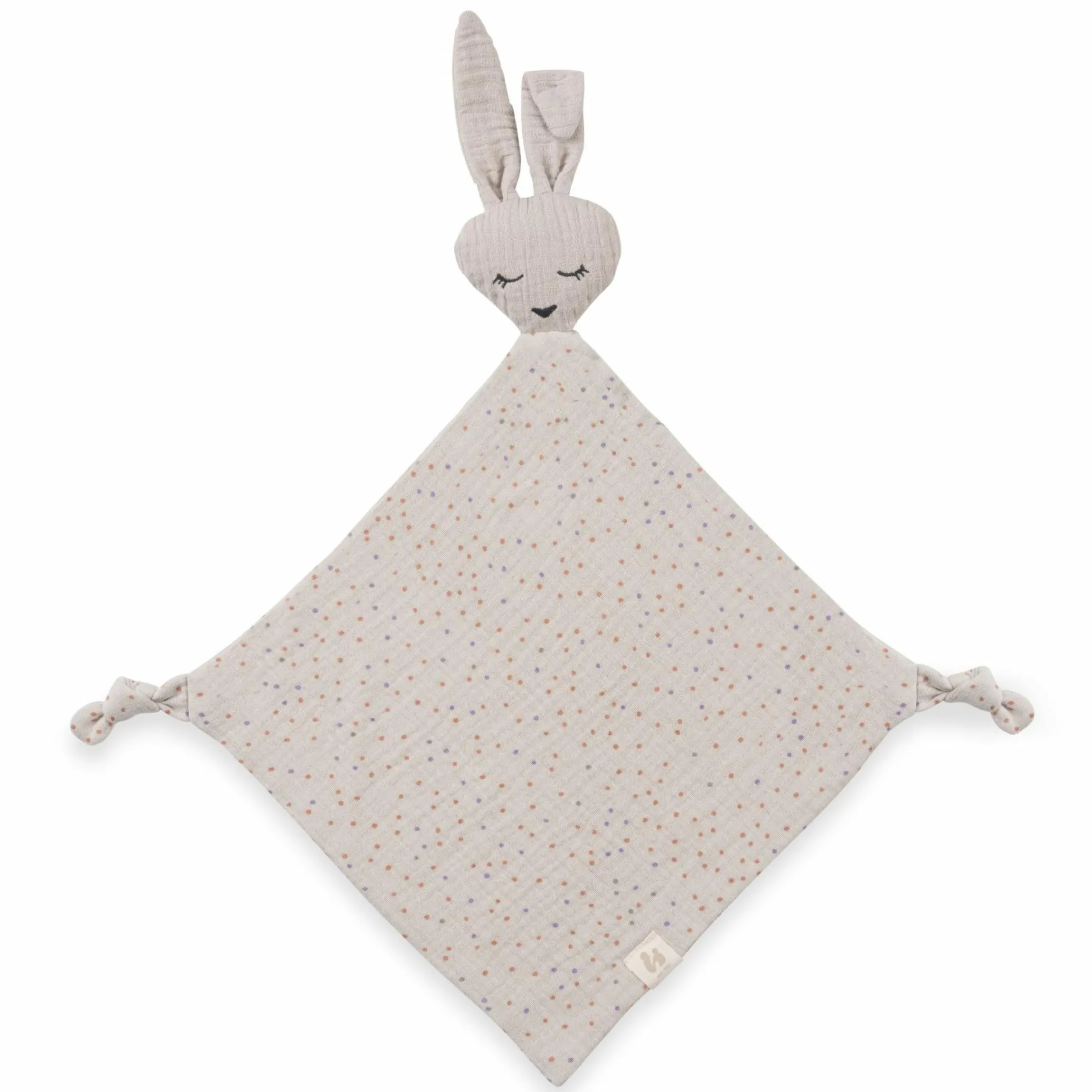 Schnuffeltuch Cuddle N Play Animals - Rabbit Beige Dots