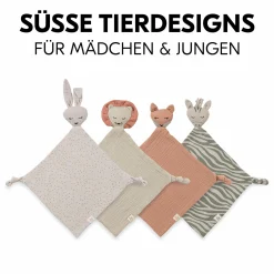 Schnuffeltuch Cuddle N Play Animals - Rabbit Beige Dots