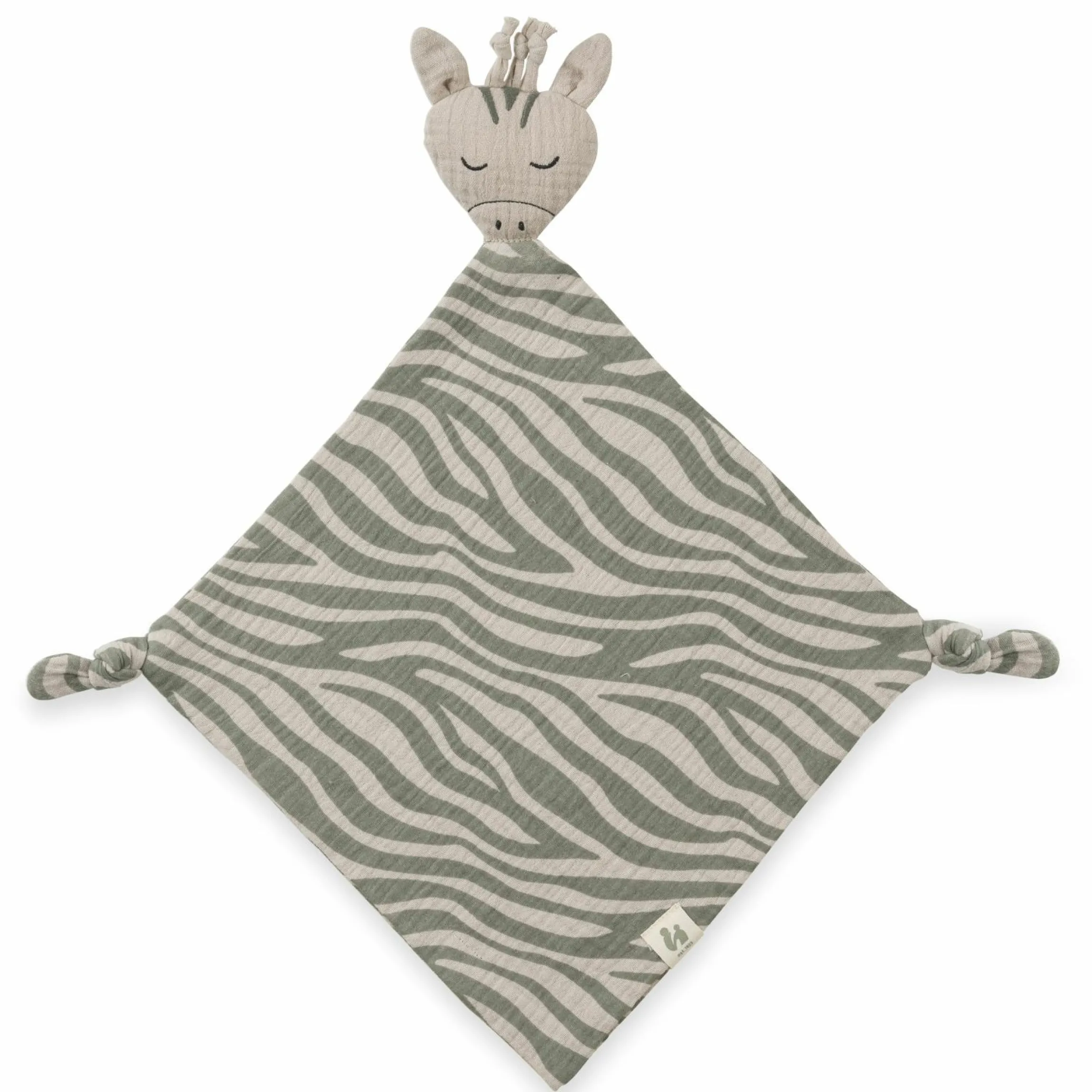 Schnuffeltuch Cuddle N Play Animals - Zebra Sage