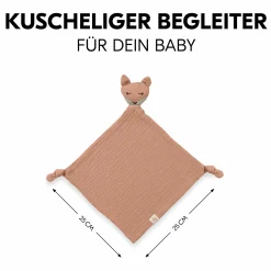 Schnuffeltuch Cuddle N Play Animals - Fox Cork
