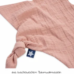 Schnuffeltuch Musselin - Dusty Rose