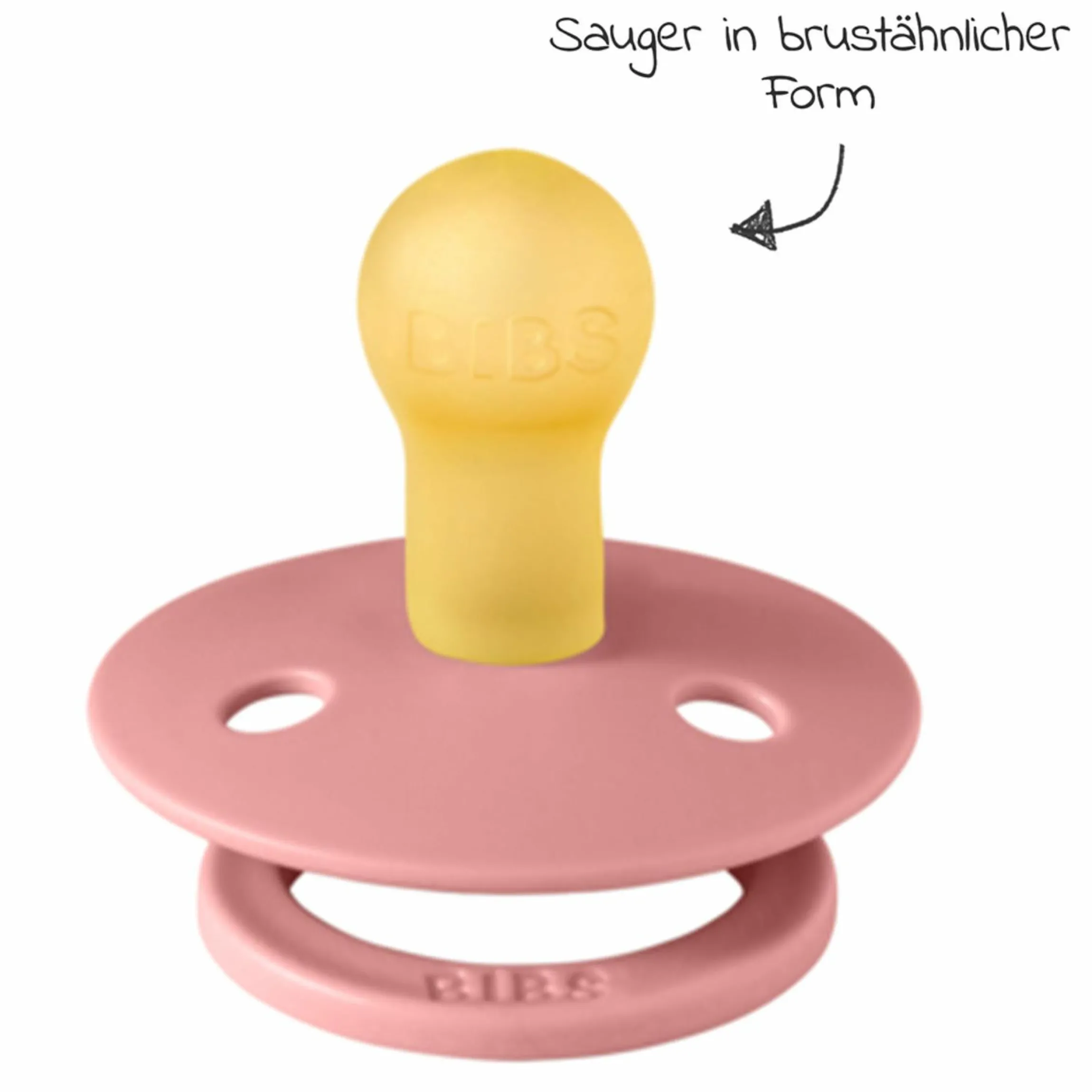 Schnuller - Colour 2er Pack - Dusty Pink / Elderberry - Gr. 0-6 M