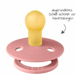 Schnuller - Colour 2er Pack - Dusty Pink / Elderberry - Gr. 0-6 M