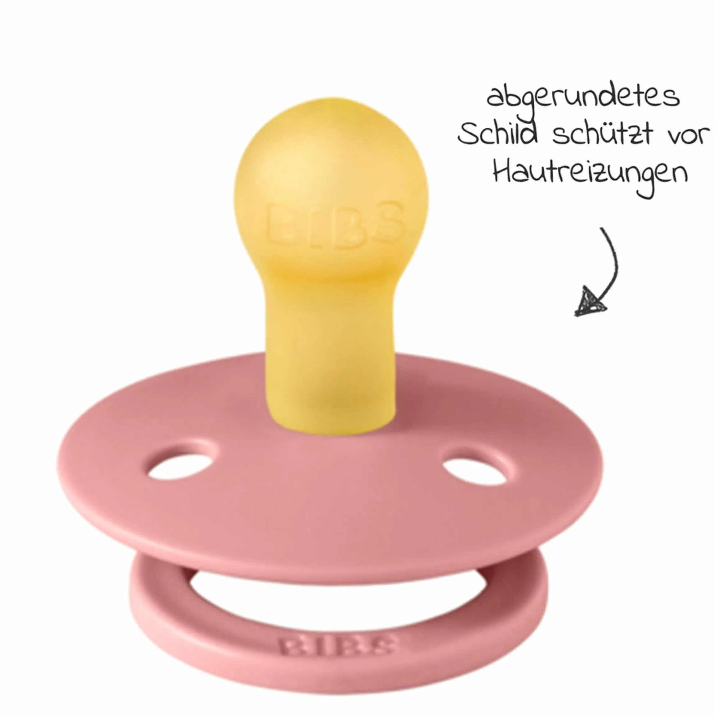 Schnuller - Colour 2er Pack - Dusty Pink / Elderberry - Gr. 0-6 M