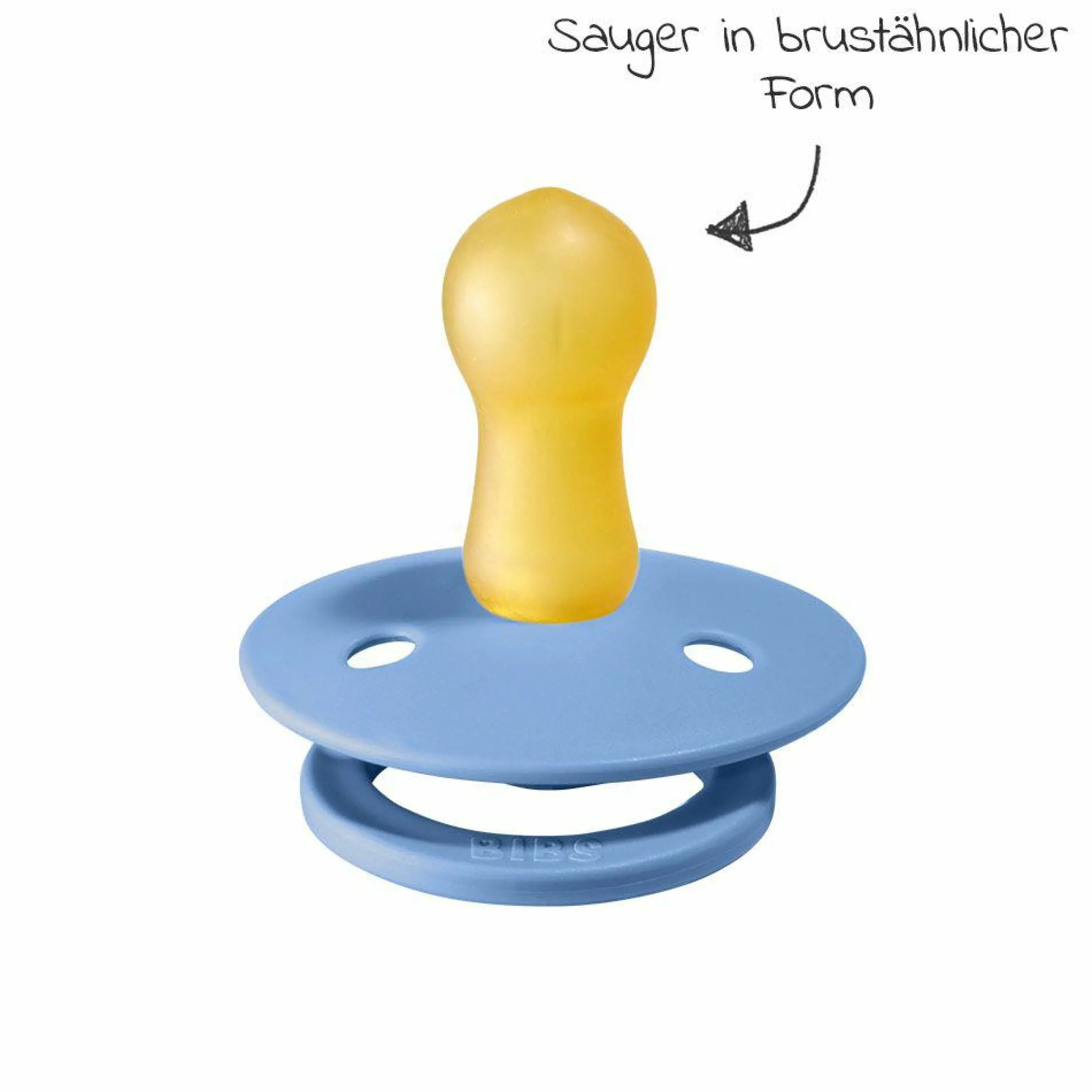 Schnuller - Colour 2er Pack - Sky Blue / Baby Blue - Gr. 6-18 M