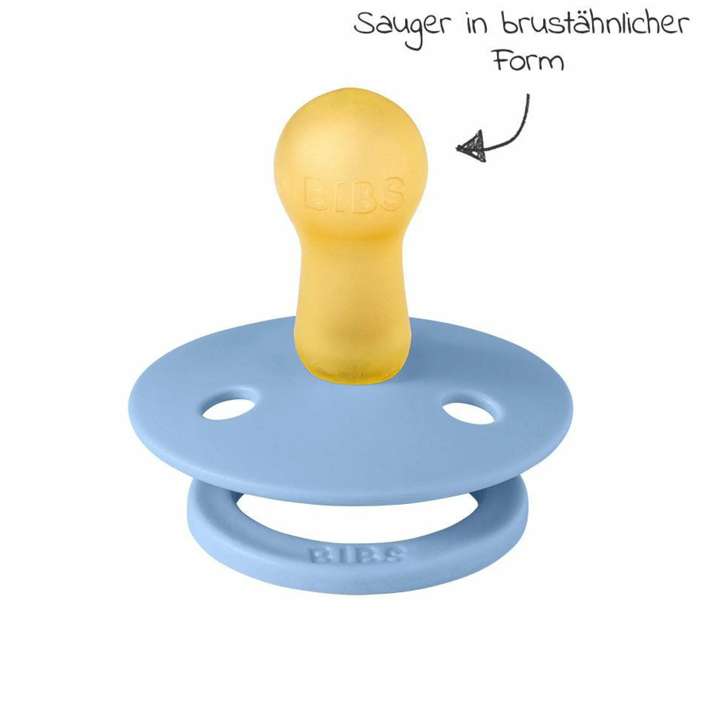 Schnuller - Colour 2er Pack - Sky Blue / Steel Blue - Gr. 6-18 M