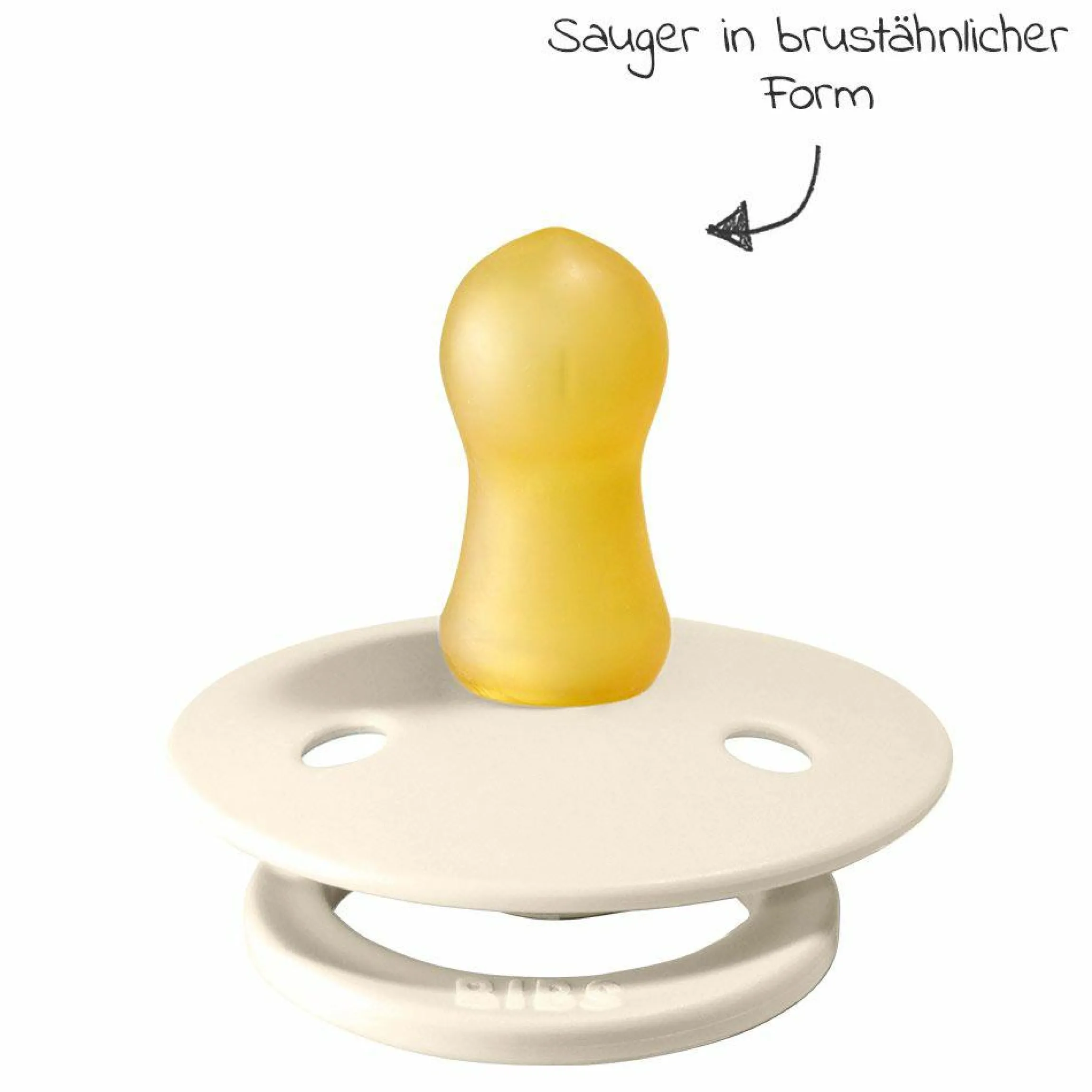 Schnuller - Colour 2er Pack - Ivory / Blush - Gr. 0-6 M
