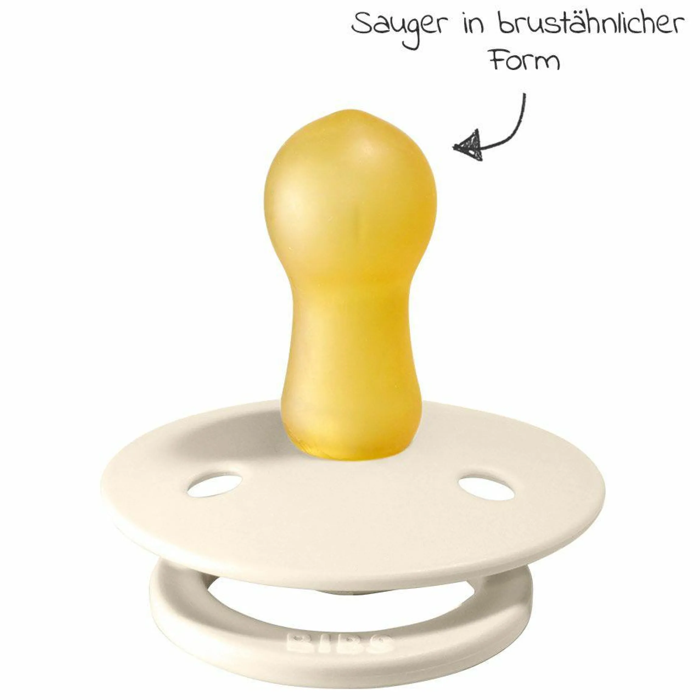 Schnuller - Colour 2er Pack - Ivory / Blush - Gr. 6-18 M