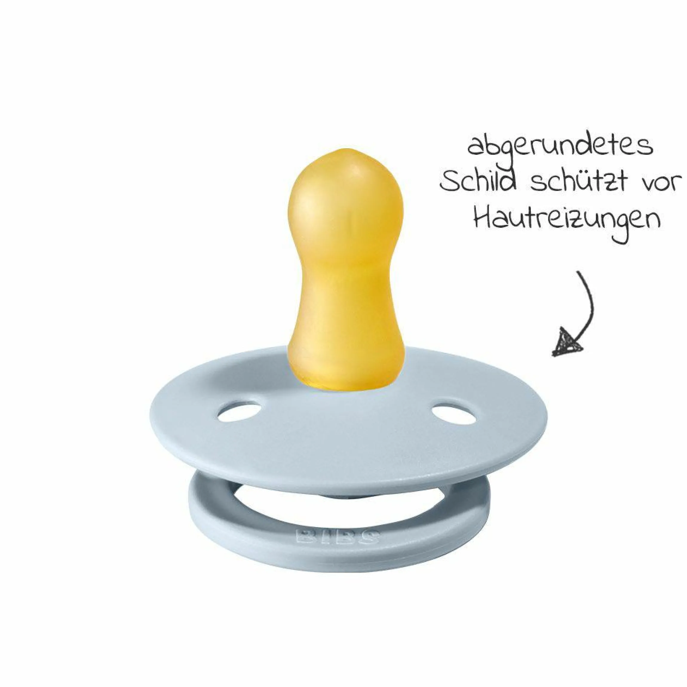 Schnuller - Colour 2er Pack - Baby Blue / Iron - Gr. 0-6 M
