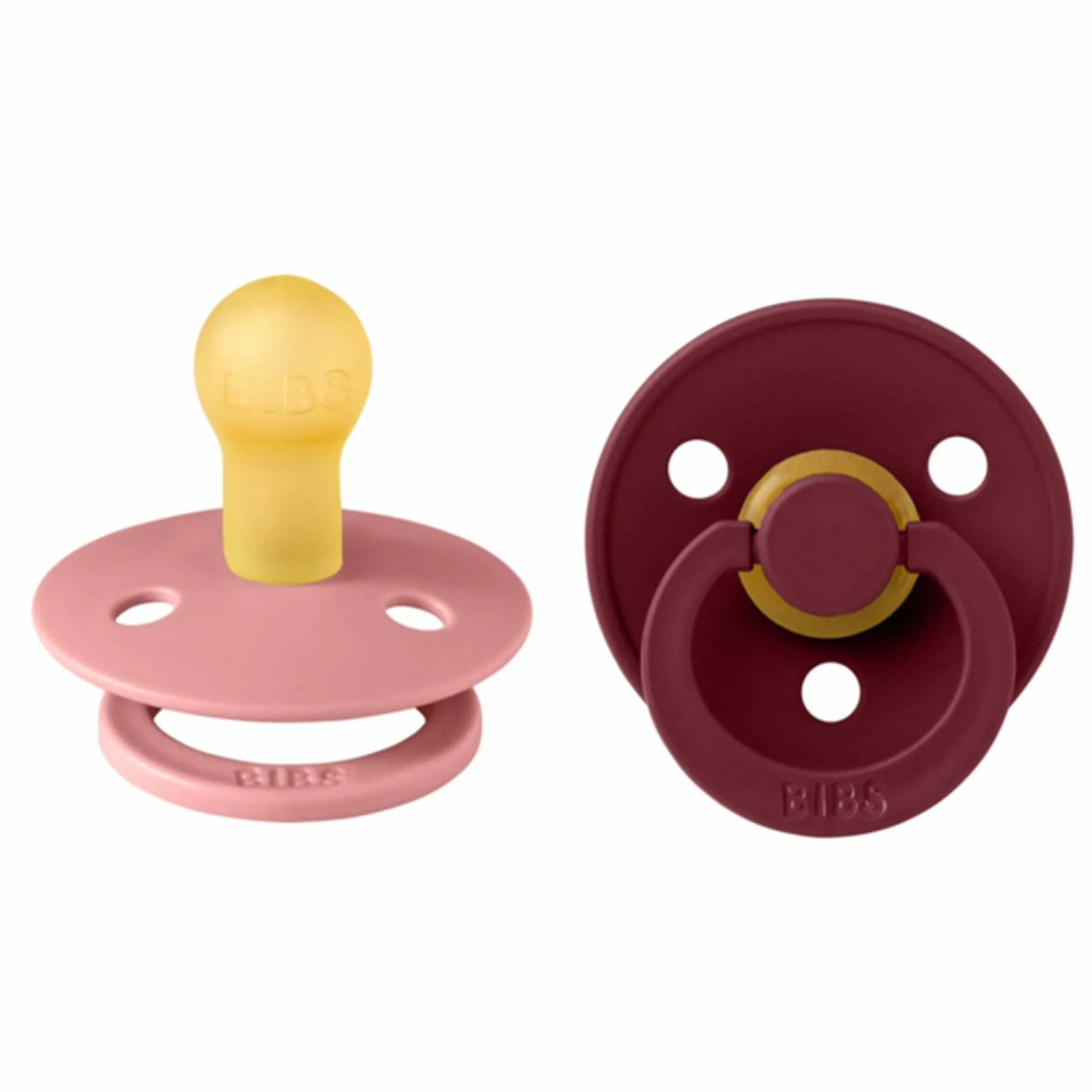 Schnuller - Colour 2er Pack - Dusty Pink / Elderberry - Gr. 6-18 M