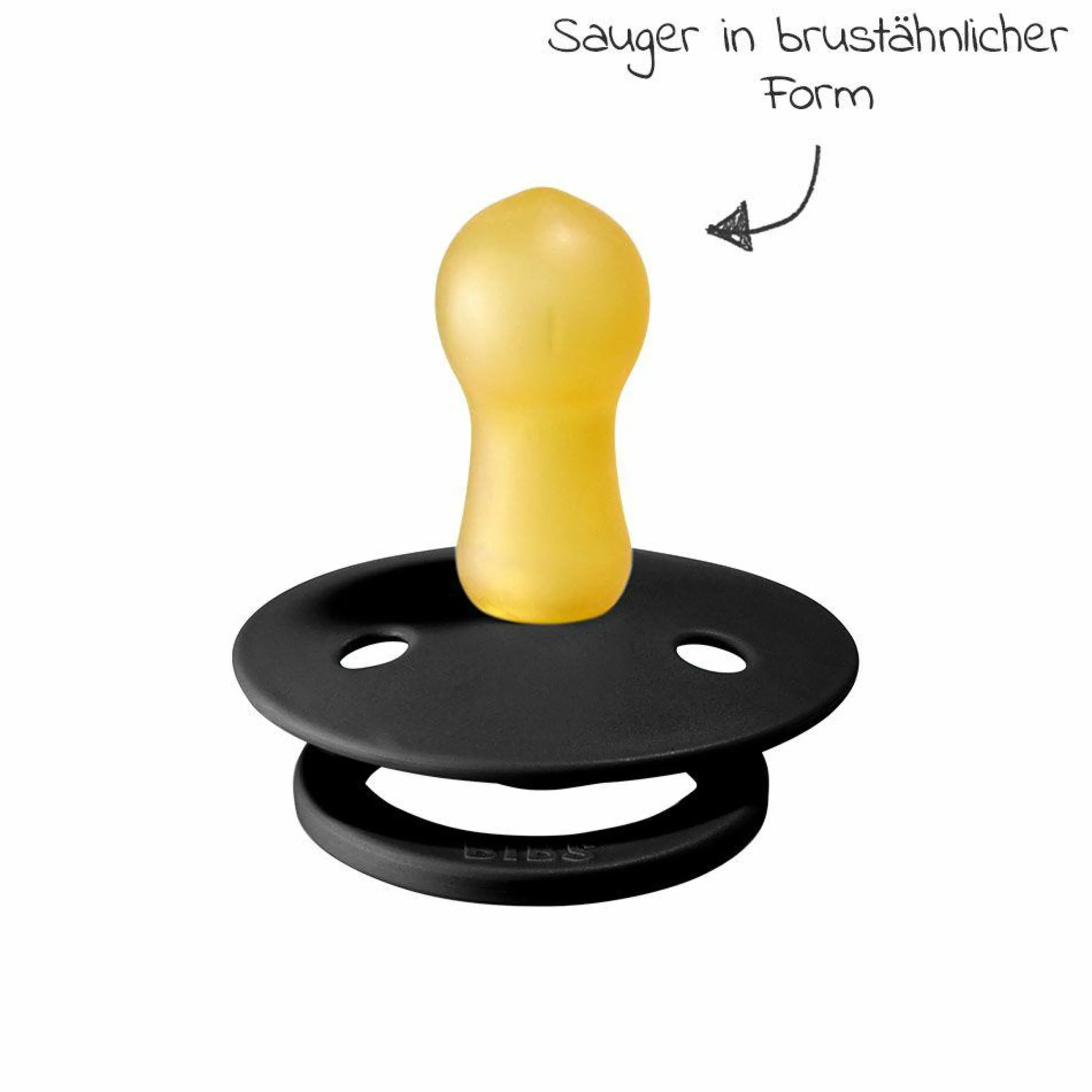 Schnuller - Colour 2er Pack - Black / White - Gr. 6-18 M