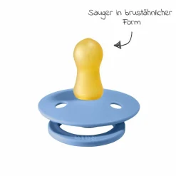 Schnuller - Colour 2er Pack - Sky Blue / Baby Blue - Gr. 0-6 M