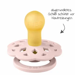 Schnuller 2er Pack Boheme - Naturkautschuk - Blossom / Dusky Lilac - Gr. 6-18 M