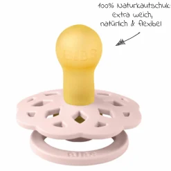 Schnuller 2er Pack Boheme - Naturkautschuk - Blossom / Dusky Lilac - Gr. 6-18 M