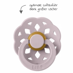 Schnuller 2er Pack Boheme - Naturkautschuk - Blossom / Dusky Lilac - Gr. 6-18 M