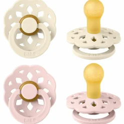 Schnuller 2er Pack Boheme - Naturkautschuk 6-18 M - Ivory / Blossom