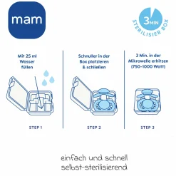 Schnuller 2er Pack Comfort - Silikon 3-12 M - Pink & Mint