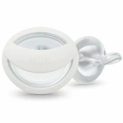 Schnuller 2er Pack MommyFeel - Silikon 0-9 M - Mint / Offwhite
