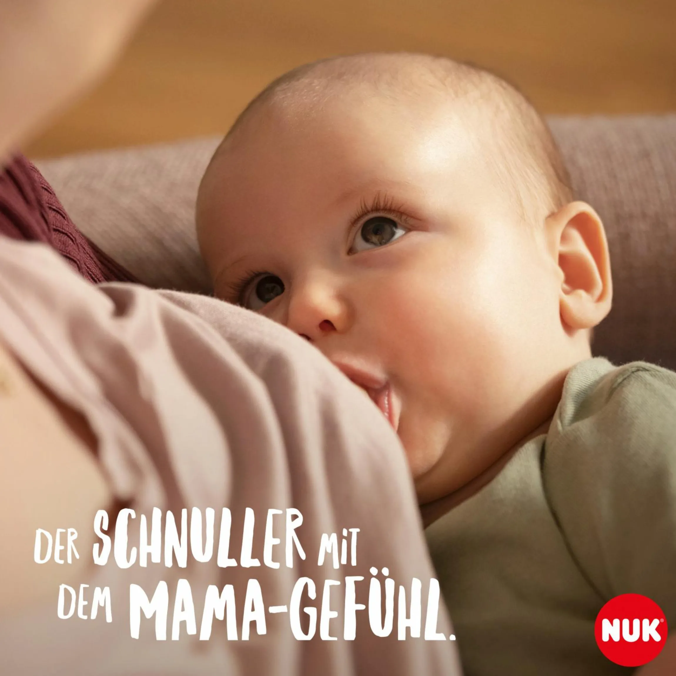 Schnuller 2er Pack MommyFeel - Silikon 0-9 M - Blush / Sanstone