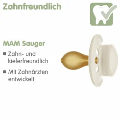 Schnuller 2er Pack Original - Naturkautschuk 0-6 M - Hase & Reh