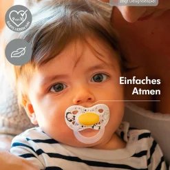 Schnuller 2er Pack Original DUO 0-6 M - Pastell