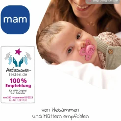 Schnuller 2er Pack Original Start - Naturkautschuk 0-2 M - Blau & Beige