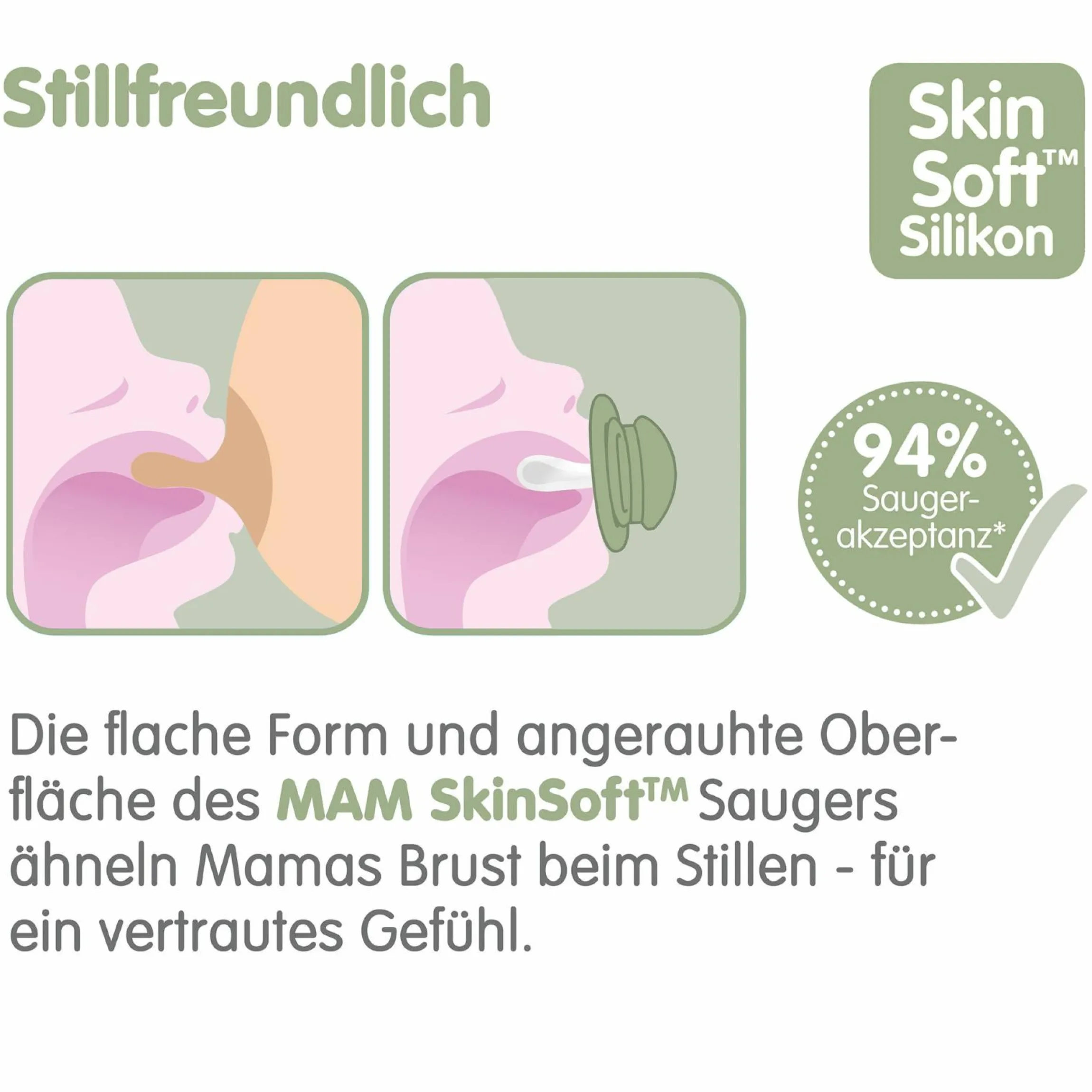 Schnuller 2er Pack Original - Silikon 6-16 M - I Love Daddy - Blau