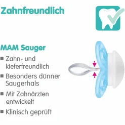 Schnuller 2er Pack Perfect - Silikon - 0-6 M - Beige