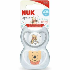 Schnuller 2er Pack Space - Silikon 6-18 M - Disney Winnie Pooh