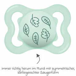 Schnuller 2er Pack Supreme - Silikon 0-6 M - Beige