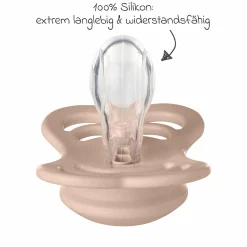 Schnuller 2er Pack Supreme - Silikon - Ivory / Blush - Gr. 0-6 M
